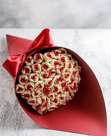 Съедобные букеты: 🍫🌹 ШОКОЛАД ГҮЛДӨР – ТАТТУУ СЕЗИМДИН ЭҢ СУЛУУ БЕЛЕГИ! 🌹🍫 Гүл соолуйт… — 10