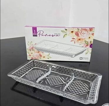 Tort və şiriniyyat qabları: Tort və şiriniyyat qabı, Şüşə — 7