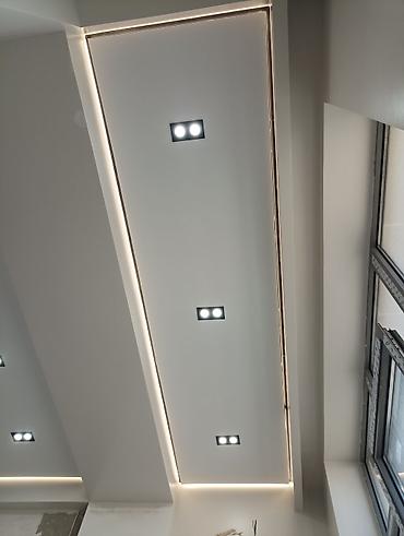 Натяжной потолок: Натяжные потолки с интегрированным освещением, дизайнерские работа — 7