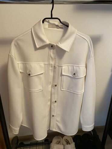 košulje s ruskom kragnom: S (EU 36), Cotton, color - White