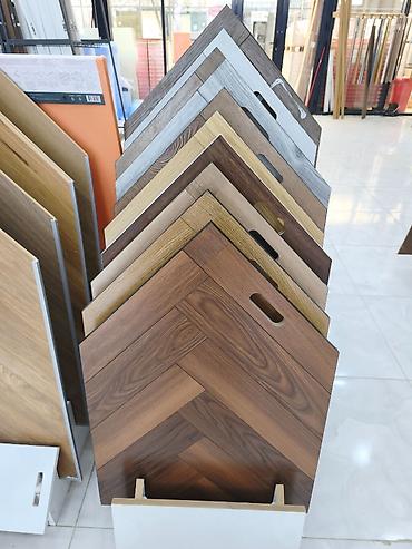 Parket və laminat kolleksiyası – müxtəlif dizayn və teksturalar -