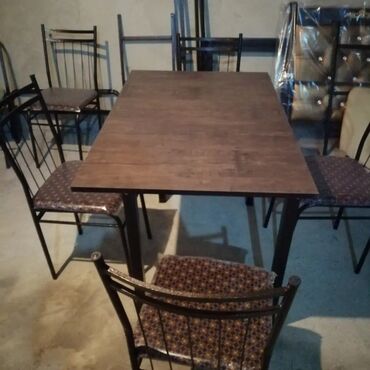 Sifarişlə masa və oturacaq dəstləri: Stol, stul, Masalar, Oturacaqlar, stul dəsti var Modellər coxdur Rəng — 18