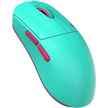lian li: IO by Red Square Aurora Mint io154 – 26 000 DPI Simsiz Gaming Mouse - — 2