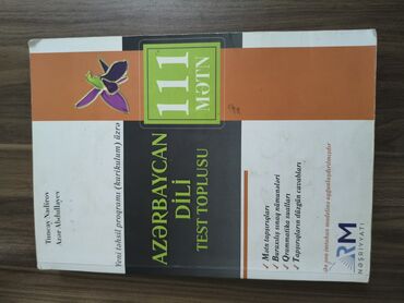 Az dili 111 mətn cavablari yerindedi teze kimi kitabdi 5 manat m