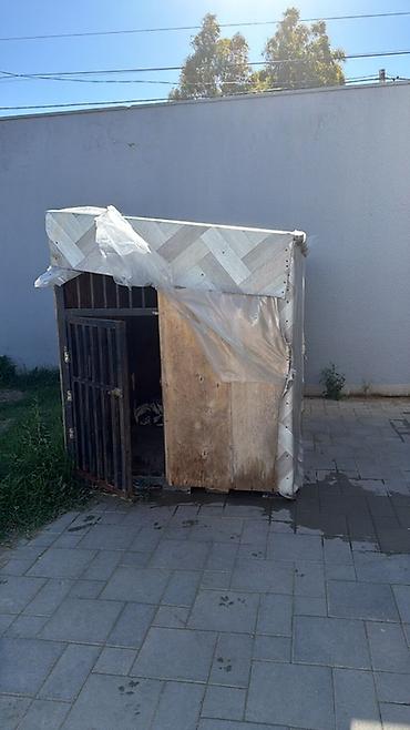 i̇tler: Açıq havada istifadə üçün it evi / qəfəs - Material: Taxta karkas — 4