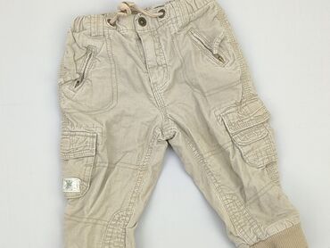 kurtka jesienna chłopięca: Spodnie jeansowe, H&M, 12-18 m, stan - Dobry