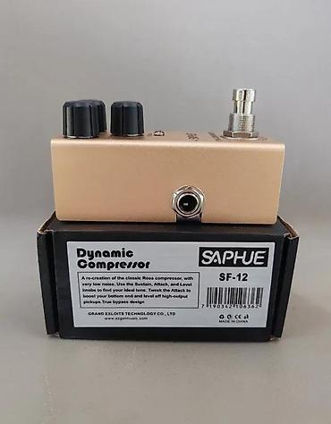 Gitare: SAPHUE DYNA COMPRESSOR KOMPRESOR | Lično preuzimanje u Novom Sadu — 4