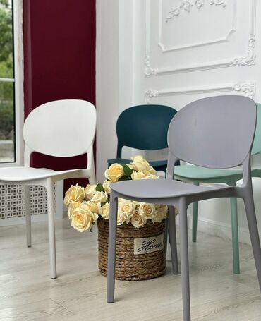 цветы много разных: Компания "Stol.kg" предлагает вашему вниманию пластиковые стулья для