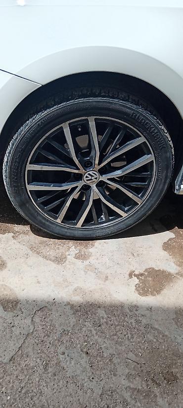 volkswagen polo 1: R17 volkswagen polo diskləri. 5 bolt 100mm-lik. Çatı, qırığı və — 3