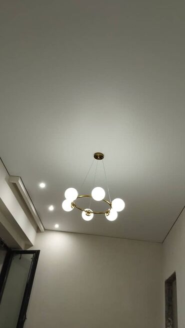 Натяжной потолок: Натяжной потолок Матовое, 3D потолки, Глянцевое Бесплатный замер, Гарантия, Монтаж — 13