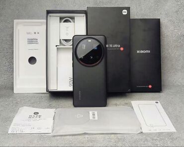телефоны xiaomi: Xiaomi, 15 Ultra, Колдонулган, 256 ГБ, түсү - Кара, 2 SIM