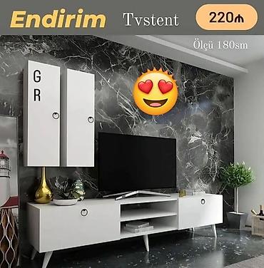 mebel tv pastavka: Yeni, Künc Tv altlığı, Polkalı, Laminat — 1