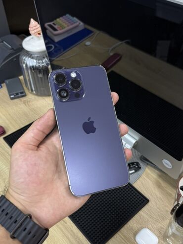 Apple iPhone: IPhone 14 Pro Max, 256 GB, Deep Purple, Face ID