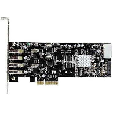 Модемы и сетевое оборудование: PCIe плата расширения StarTech PEXUSB3S44V — 4 порта USB 3.0 (до 5 — 2