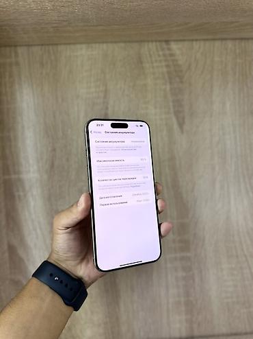 iphone 10 pro: IPhone 15 Pro Max, цвет Natural Titanium (натуральный титан). - Экран — 2