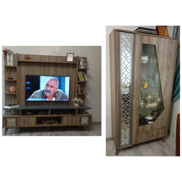 Mətbəx mebeli: ((4046))* Asya* Tv stend ve qorka. Yaxşi veziyyetdedir. Tecili
