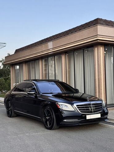 ош мерс: Mercedes-Benz S-Class: 2018 г., 3 л, Автомат, Бензин, Седан