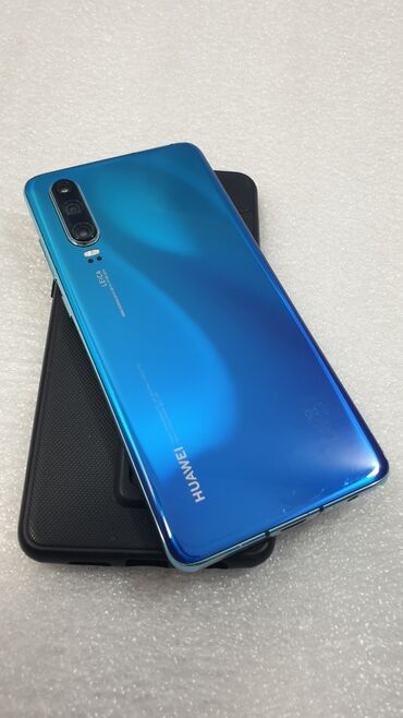 хуавей п30: Huawei P30, Б/у, 128 ГБ, цвет - Голубой, 2 SIM
