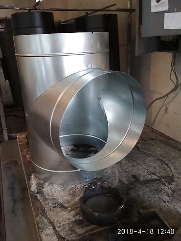 Жестяные работы: Жестяные работы вентиляционные системы вытяжные зонты вентиляционные — 3