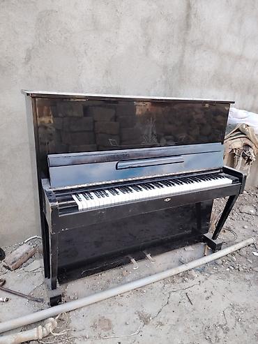 фано инструмент: Akkustik pianino – dik modell - Korpus: qara, parlaq səthli, ön — 1