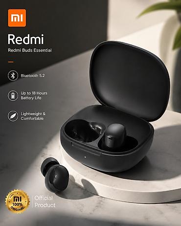 Беспроводные наушники-вкладыши, Xiaomi, Redmi Buds, Новый — 2