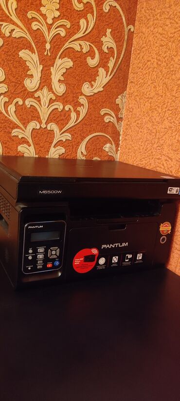 printerlər satışı: Pantum m6500W ağ qara printer scaner satılır, çox az işlədib, bir