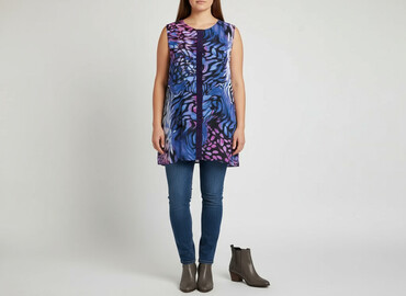 elegancka tunika plus size: Ulla Popken, Туніка жіноча, розмір 2XL