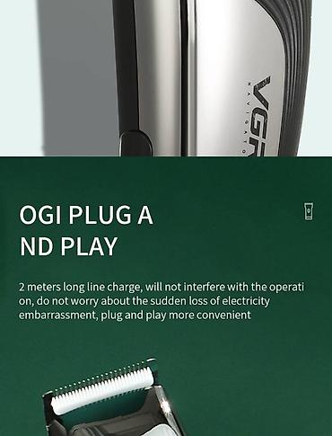 Trimmerlər və saç qırxan maşınlar: Saç qırxan maşın, Vgr, Yeni, Ünvandan götürmə, Ödənişli çatdırılma, Rayonlara çatdırılma — 9