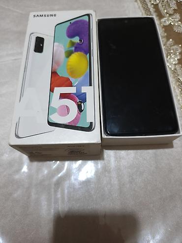 samsung a10 yeni: Samsung Galaxy A51, 128 GB, rəng - Ağ, İki sim kartlı — 3