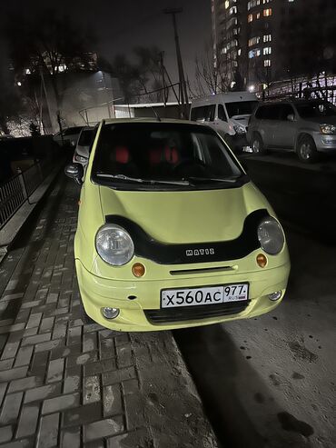 арзан матиздер: Daewoo Matiz: 2007 г., 0.8 л, Автомат, Бензин, Хетчбек