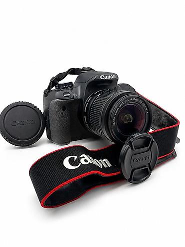 canon 650d: Canon EOS 650D DSLR fotoaparat + Canon EF‑S 18‑55mm f/3.5‑5.6 IS II — 1