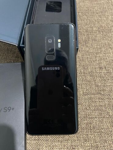 самсунг галакси а 51: Samsung Galaxy S9 Plus, Колдонулган, 64 ГБ, түсү - Кара, 2 SIM