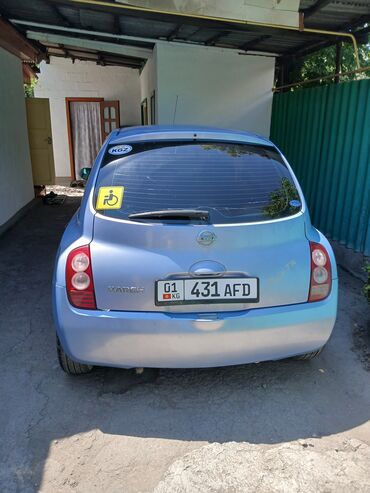 токмок машина кж: Nissan Март: 2003 г., 1.3 л, Автоматтык, Бензин, Хетчбек