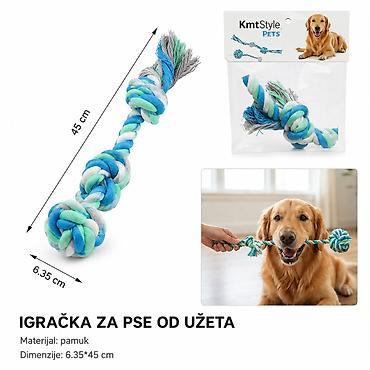 KMT Igračka za kućne ljubimce od pamučnog kanapa 703588 - Brend: Kmt