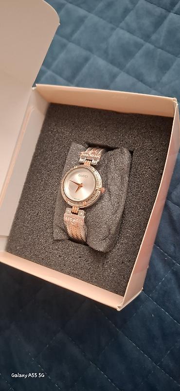 Aksesuarlar: Yeni, Qol saatı, Gucci, rəng - Gümüşü — 4