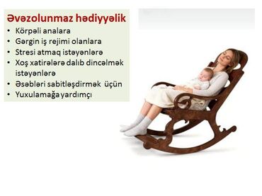 Kreslolar: Yeni, Kreslo-kaçalka, Kredit var, Ödənişli çatdırılma — 7