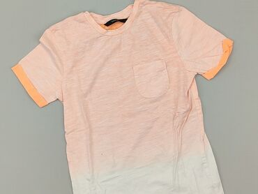 różowa sukienka letnia: T-shirt, George, 8 years, 122-128 cm, condition - Very good