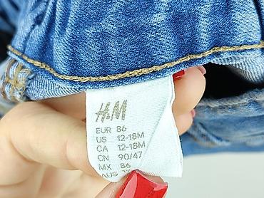34 pants: Spodnie jeansowe, H&M, 1.5-2 lat, 92, stan - Bardzo dobry — 4
