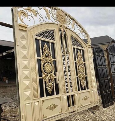 Həyət darvazaları: Metal EN MMC olaraq istədiyiniz forma və ölçüde demir işlerinin -da lalafo.az — 5 Həyət darvazaları: Metal EN MMC olaraq istədiyiniz forma və ölçüde demir işlerinin — 5