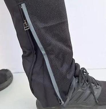 Sportska odeća: Pantalone za motor sa štitnicima Dainese Air Tex crno crvene — 22