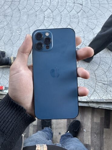 Apple iPhone: IPhone 12 Pro, 256 GB, Pacific Blue, Face ID