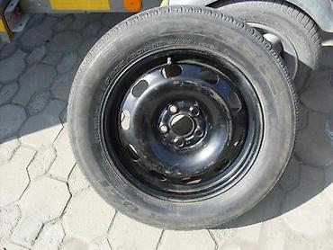 385 55: Колеса в сборе 205 / 60 / R 15, Лето, Б/у, 1 шт, Легковые, Железные, отверстий - 5 — 1