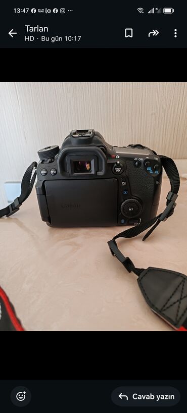 Fotokameralar: Fotokamera satılır, ideal veziyyetdedir cantasida var+uzerinde adapter