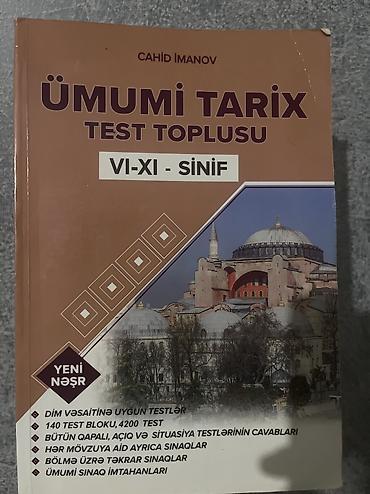 sevda bəxtiyar əlifba pdf: Cahid Imanov - Tarix Test Topluları (VI-XI sinif) Paketde 2 kitab: 1) — 2