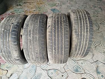 Шины: Комплект автомобильных шин (4 шт.) размер прошу 4000сом,и 3 штуки — 7