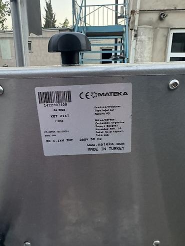 elektro mişar: MATEKA KET 211T ət-sümük testerəsi - İstehsalçı: Topaloğulları Makine — 3