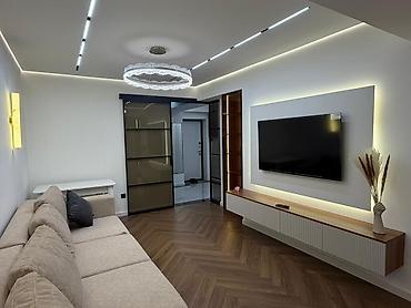 flat osh: 3 комнаты, 86 м², БГУ Элитка, 9 этаж, Дизайнерский ремонт — 10