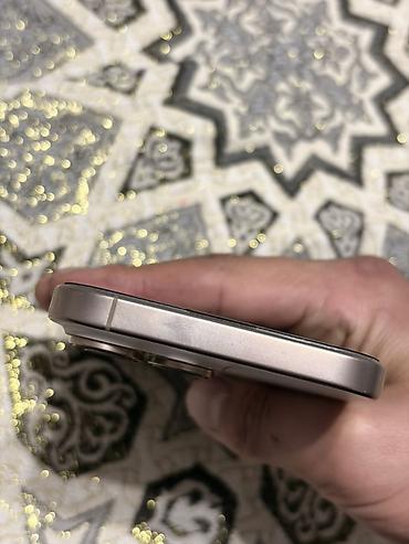 эт болук: IPhone 16 Pro Max, Жаңы, 256 ГБ, Алтын, Каптама, 92 % — 4