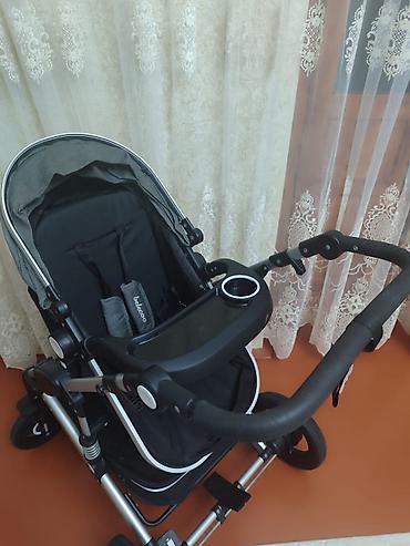 maxi cosi: Uşaq arabası – Babacoo markası, 3 təkərli ön dönər blok və iri arxa — 9