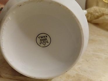 Çay dəstləri və servizlər: Çay dəsti, rəng - Ağ, Farfor, Almaniya — 10